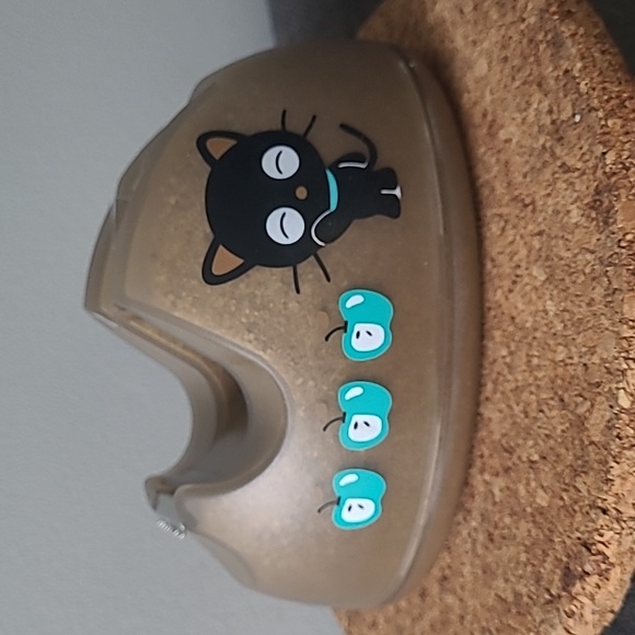 Chococat Tape Dispenser Sanrio 2004 Desk Hello Kittys Friend - Picture 3 of 13